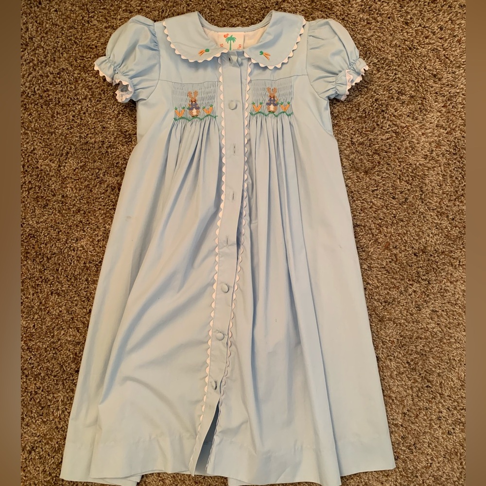 Smocked Easter Dress.